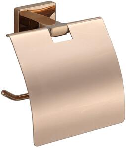 Mexen Arno uchwyt na papier toaletowy, różowe złoto - 7020733-60