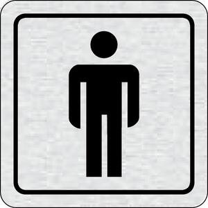Tabliczka na drzwi - WC męski