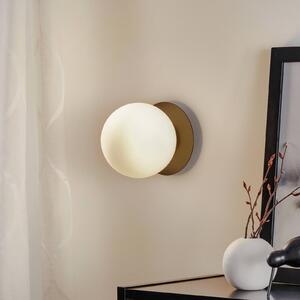 EMIBIG LIGHTING Kinkiet Minerva K1 z czarną metalową ramką