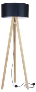 Lampa stojąca Wanda jesion, czarny