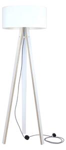 Lampa stojąca Wanda biała, biały