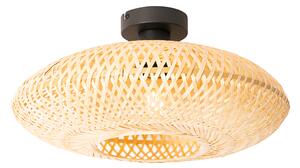 Orientalna lampa sufitowa bambusowa 40 cm - Ostrawa Oswietlenie wewnetrzne