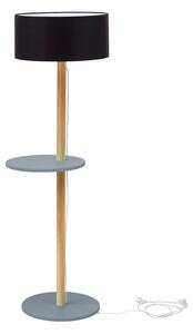 Lampa stojąca Ufo szara, czarny
