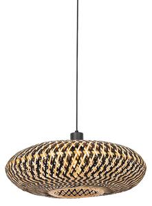 Oosterse hanglamp zwart bamboe 50 cm - Ostrava Oswietlenie wewnetrzne