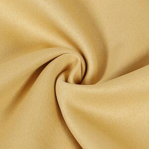 Goldea tkanina zaciemniająca blackout bl-18 złota - szer. 280cm 280 cm
