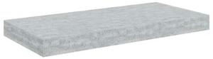 Półki ścienne, 4 szt., szarość betonu, 50x23x3,8 cm, mdf