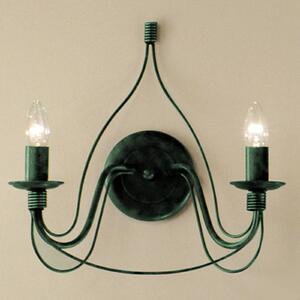 Kögl Lampa ścienna FILO, 2-punktowa, zielony antyk