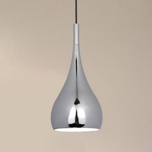 Näve Retro - metalowa lampa wisząca w kolorze chromu