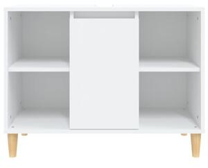 Szafka pod umywalkę, biała, 80x33x60 cm