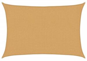 Żagiel przeciwsłoneczny, 160 g/m², piaskowy, 2x2,5 m, hdpe