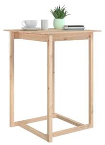 Stolik barowy, 80x80x110 cm, lite drewno sosnowe