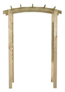 Pergola w kształcie łuku, 150 x 60 x 210 cm, drewno