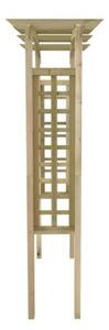 Pergola w kształcie łuku, 150 x 60 x 210 cm, drewno