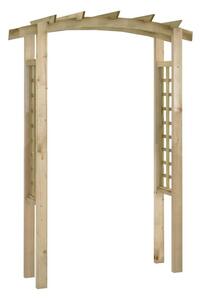 Pergola w kształcie łuku, 150 x 60 x 210 cm, drewno