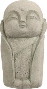 Dekoracja ogrodowa Budda nie słyszy, 14,5 x 27 x 13 cm, polyresin