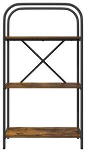 Półka na książki dąb wędzony 60 x 30 x 109 cm