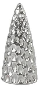 Dekoracja świąteczna choinka SILVER LIGHTS 12 cm, srebrny