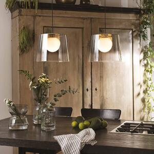 Ideallux Ideal Lux Fade żyrandol LED chrom-transparentny