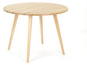 Stół okrągły dębowy w nowoczesnym stylu