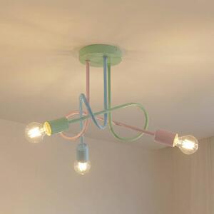 Lampa sufitowa Oxford HELAM, możliwość ściemniania, multikolor, salon / jadalnia, metal, nowoczesny