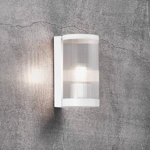 Nordlux Kinkiet zewnętrzny Coupar, możliwość ściemniania, biały / opal, aluminium