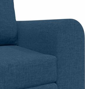 Sofa bed niebieski 148 x 71 x 83 cm tkanina
