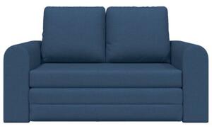 Sofa bed niebieski 148 x 71 x 83 cm tkanina