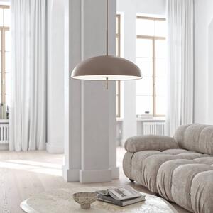 DFTP by Nordlux Lampa wisząca designerska Versale, możliwość ściemniania, brązowy / rdzawy, salon / jadalnia, metal, skandynawski