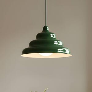 Lampa wisząca designerska Fala ALDEX, możliwość ściemniania, zielony, salon / jadalnia, design