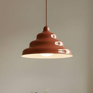 Lampa wisząca designerska Fala ALDEX, możliwość ściemniania, czerwony, salon / jadalnia, design