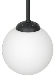 Lampa sufitowa Archie Milagro Lighting, możliwość ściemniania, czarny, salon / jadalnia, metal
