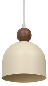 Lampa wisząca Timon Milagro Lighting, możliwość ściemniania, brązowy / rdzawy, salon / jadalnia, metal, nowoczesny