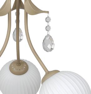 Lampa sufitowa Celeste Milagro Lighting, możliwość ściemniania, mosiężny / złoty, salon / jadalnia, metal