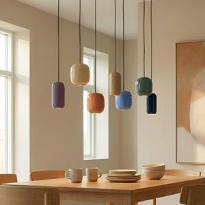 Lampa wisząca Narion Lucande, możliwość ściemniania, multikolor, salon / jadalnia, metal, design