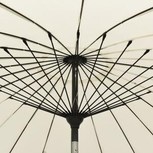 Parasol ogrodowy na słupku aluminiowym, 270 cm, piaskowy