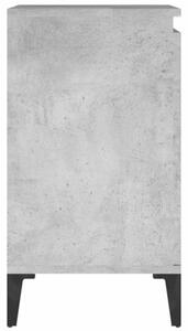 Szafka pod umywalkę, szarość betonu, 58x33x60 cm