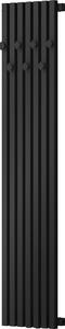 Mexen Flux grzejnik łazienkowy dekoracyjny 1500 x 340 mm, 630 W, czarny - W127-1500-340-00-70