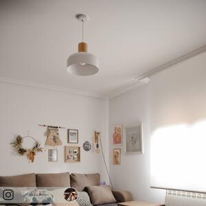 Lampa wisząca Carlise Lindby, możliwość ściemniania, biały / opal, salon / jadalnia, metal, skandynawski
