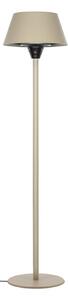Grzejnik stojący Vamio, srebrny, 210 cm, IP54, z pilotem – Lucande Lucande, Vamio, beżowy, aluminium, nowoczesny