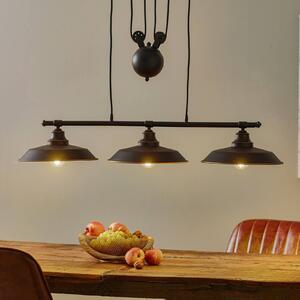 Westinghouse lampa wisząca Iron Hill czarna 3-pkt