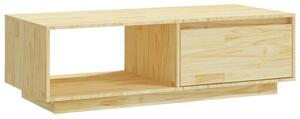 Stolik kawowy, 110x50x33,5 cm, lite drewno sosnowe