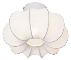 Lampa sufitowa Japandi biała 27 cm - Plu Asyesha Oswietlenie wewnetrzne