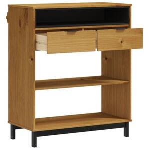 Stolik barowy flam, 92x45x110 cm, lite drewno sosnowe