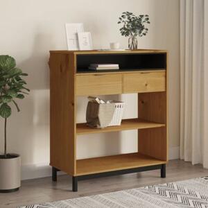 Stolik barowy flam, 92x45x110 cm, lite drewno sosnowe