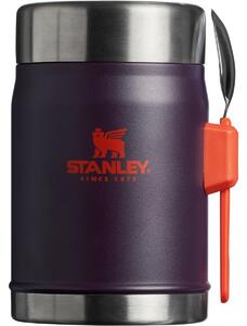 Termos Stanley 400 ml z łyżką/widelcem Plum