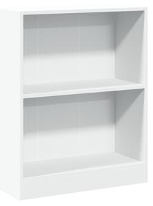 Szafka na książki, biała 60x24x76 cm, materiał drewnopochodny