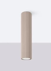 Loftowa lampa sufitowa taupe 30 cm N2-H65