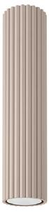 Loftowa lampa sufitowa taupe 30 cm N2-H65