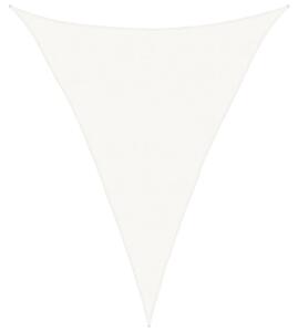 Żagiel przeciwsłoneczny, 160 g/m², biały, 4x5x5 m, hdpe