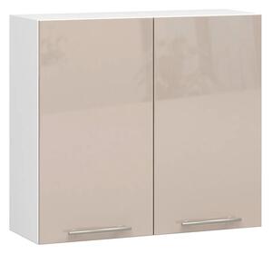 Nowoczesna szafka kuchenna cappuccino połysk W6-F04